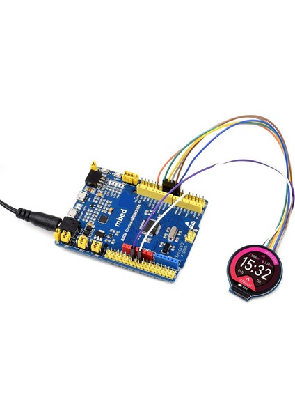 2pcs 1 28INCH Yuvarlak Ekran LCD Ekran Modülü GC9A01 Spı Iletişim Rgb 65K Ahududu Için Renk Desteği (Yurt Dışından) indirimleri