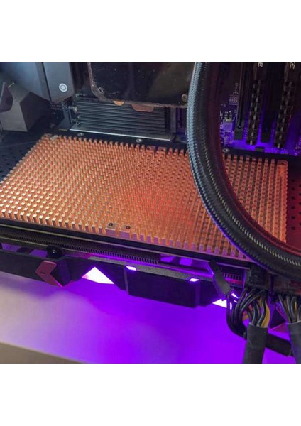 Rtx 3060 3080 3090 Arka Plan Saf Bakır Isı Lavabo Grafik Kart Bellek Yardımcı Radyatör 90X180MM (3mm) (Yurt Dışından) modelleri