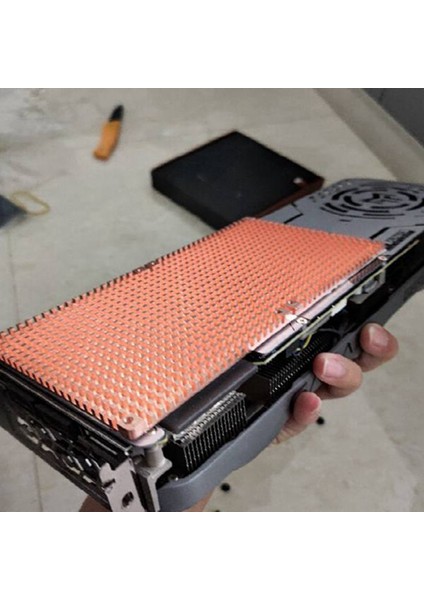 Rtx 3060 3080 3090 Arka Plan Saf Bakır Isı Lavabo Grafik Kart Bellek Yardımcı Radyatör 90X180MM (3mm) (Yurt Dışından) indirimleri