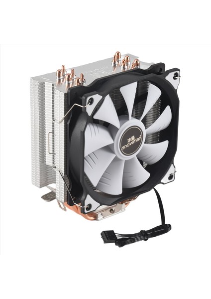 Snowman 4pin Cpu Soğutucu 6 Heatpipe Tek Fan Soğutma 12CM Fan LGA775 1151 115X 1366 Destek Intel Amd (Yurt Dışından) fiyatları