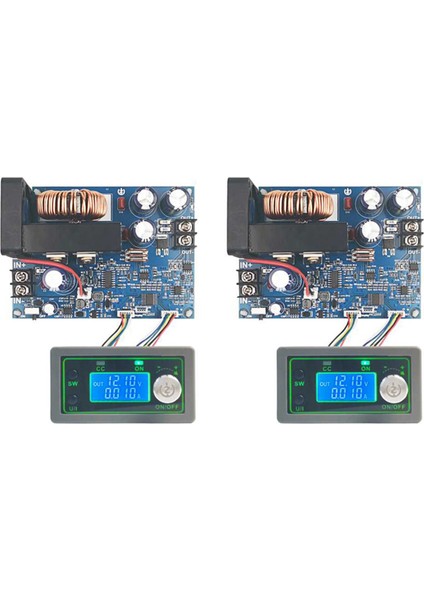 2x WZ5020L 20A 1000W Dc Dc Kova Dönüştürücü cc Cv Adım Down Güç Modülü Ayarlanabilir Voltaj Düzenlenmiş Güç Kaynağı (Yurt Dışından)