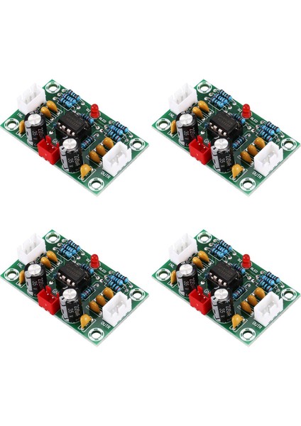 4x Mini Preamp Op Amp Modülü Amplifikatör Çift Kanallı NE5532 Preamplıfıcıcıcıcuıcute Toutu 5 Kadar Genel Voltaj 12-30V (Yurt Dışından)