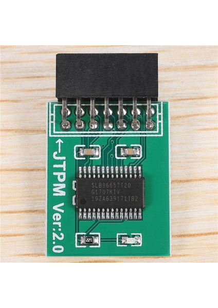 Tpm 2 0 Şifreleme Güvenlik Modülü Uzak Kart LPC-14PIN Module Msı Tpm2 0 Lpc 14 Pın Güvenlik Modülü Için 14PIN Lpc (Yurt Dışından)