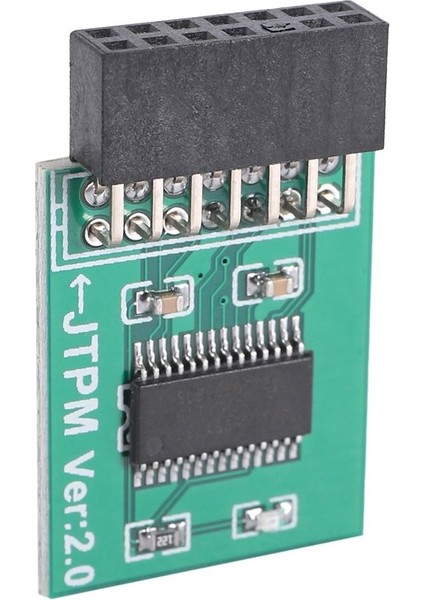 Tpm 2 0 Şifreleme Güvenlik Modülü Uzak Kart LPC-14PIN Module Msı Tpm2 0 Lpc 14 Pın Güvenlik Modülü Için 14PIN Lpc (Yurt Dışından) fırsatları
