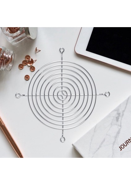 Pc Ventilatörü Için 6pcs 120MM 4 7 Inç Metal Fan Koruyucusu Koruyucu Izgara (Yurt Dışından) indirimleri