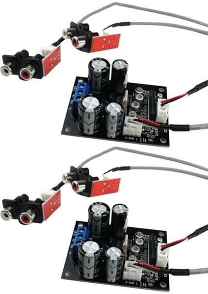 2x Vinil Plak Çalar Vinil Fono Önsözlü Kartı mm Mc Phono Player Amplifikatör Kartı F10-006 (Yurt Dışından)