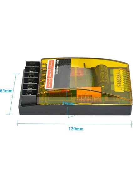 2pcs 2 Yollu Araba Profesyonel Stereo Ses Frekansı Bölücü Stereo Woofer Hoparlör Hoparlör Crossover Filtresi (Yurt Dışından) modelleri