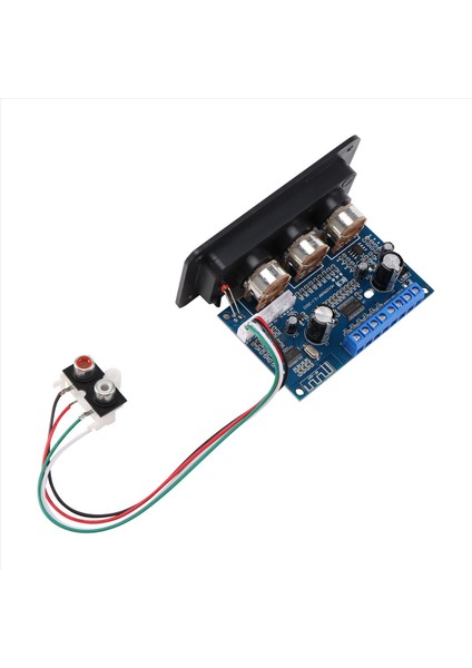 2 1 Kanal Dijital Güç Amplifikatör Kartı+Aux Ses Kablosu 2X25W+50W Bt5 0 Subwoofer Sınıf D Amplifikatör Kartı DC12-20V (Yurt Dışından) fırsatları