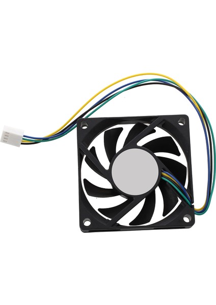 70X70X15MM 12V 4 Pıns Pwm Pc Bilgisayar Kılıfı Cpu Soğutucu Soğutma Fanı Siyah (Yurt Dışından)