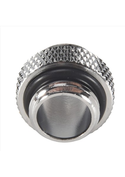 2pcs G1/4 Mini Harici Iplik Erkek Ila Erkek Su Soğutma Döner Bağlantı) Su Soğutma Konnektörü Radyatör Bileşenleri Gümüş (Yurt Dışından)