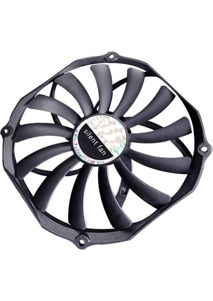14015 Vaka Fan Büyük Hava Hacmi Düşük Gürültü 140X140X15MM Ultra-Ince 4pin Pwm 14CM Fan (Yurt Dışından)