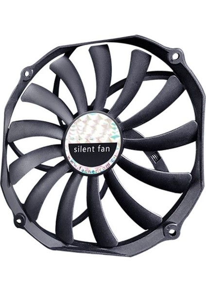 14015 Vaka Fan Büyük Hava Hacmi Düşük Gürültü 140X140X15MM Ultra-Ince 4pin Pwm 14CM Fan (Yurt Dışından) fiyatları