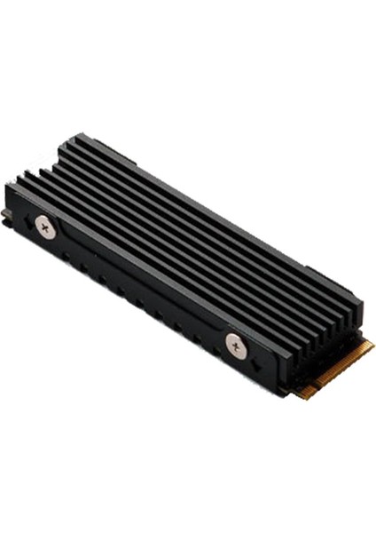 M 2 2280 Nvme Sıraç Sistem M 2 SSD Sıraç Soğutma Soğutma Payt M2 2280 SSD Siyah Için Termal Ped ile Alüminyum Dispiderasyon (Yurt Dışından)