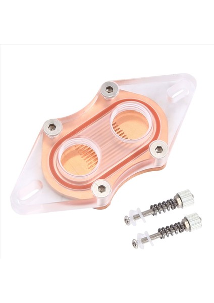 Cpu Su Soğutma Bloğu Soğutucu Akrilik Şeffaf Güney Köprü Bilgisayar Için Northbridge Blok Cpu Bloğu (Yurt Dışından) modelleri