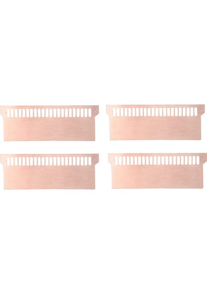 4 Pcs Saf Bakır Defter Oyun Dizüstü Bilgisayar Bellek Ispinsin Soğutma Radyatör Ram Bellek Soğutucu Isı Lavabosu 0 5 mm (Yurt Dışından)