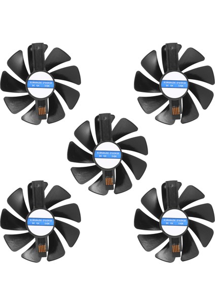 5pcs 95MM CF1015H12D DC12V Video Kartı Safir Nitro RX480 8g Rx 470 4g Gddr5 RX570 4g / 8g Için (Yurt Dışından)