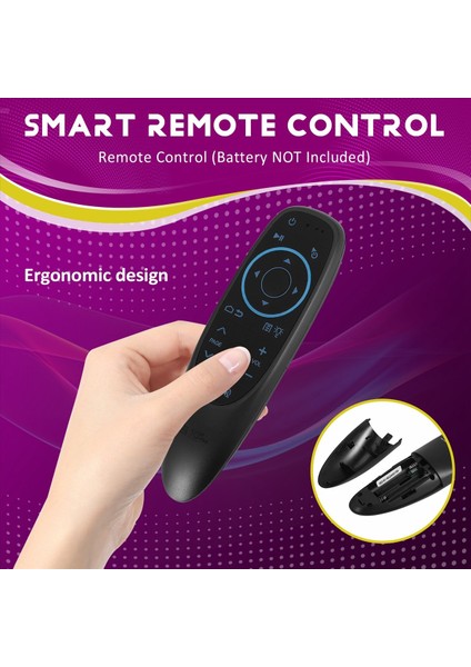 G10S Pro Bt Airmouse Back Litting Sesli Uzaktan Kumanda Kablosuz Google Player Ir Öğrenme Için G10 Gyrospope Android Tv Kutusu (Yurt Dışından) indirimleri