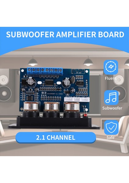 2 1 Kanal Dijital Güç Amplifikatör Kartı 2X25W+50W Bluetooth 5 0 Subwoofer Sınıf D Ses Amplifikatör Kartı Dc 12-20V (Yurt Dışından) indirimleri