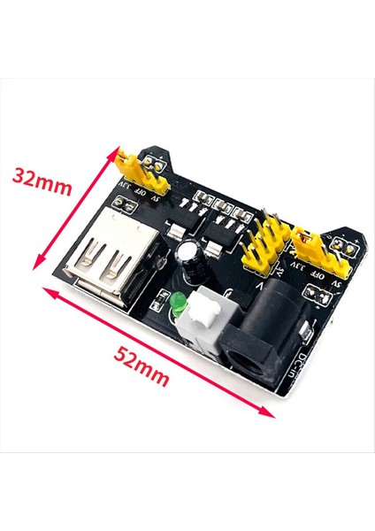MB102 Breadboard Güç Kaynağı Modülü Için 10 Adet MB102 Breadboard Modülü Için 2 Yönlü 3 3V 5V (Yurt Dışından) fiyatları