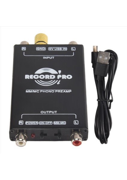 Mini mm Mc Fono Stage Preamp Preamp Vinil Kayıt Oynatı Turntable Preamper (Yurt Dışından) fiyatları