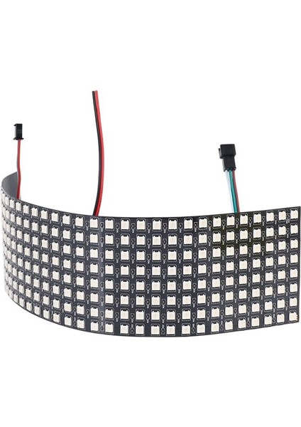 3x LED Matris Paneli WS2812B Rgb 832 Piksel Dijital Esnek Dot Matrix Ayrı Ayrı Adreslenebilir LED Ekran (Yurt Dışından) fırsatları