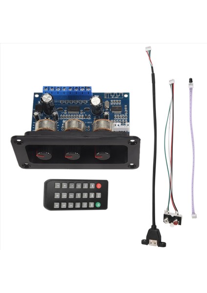 2 1 Kanal Dijital Amplifikatör Kartı 2X25W+50W Bt5 0 Subwoofer DC12-20V Amplifikatör Kart+Aux Hattı+Usb Kablosu+Uzaktan Kumanda (Yurt Dışından) indirimleri