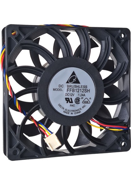 120MM 12CM Hızlı Soğutma Fanı FFB1212SH 12025 12V 1 24A 4 Pimli Sunucu Invertör Kılıfı Eksenel Soğutucu Endüstriyel Fanlar (Yurt Dışından)