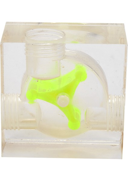 Pc Su Soğutma Sistemi Akrilik Üç Yolu Görsel Akış Göstergesi G1/4 Iplik (Yurt Dışından) fiyatları