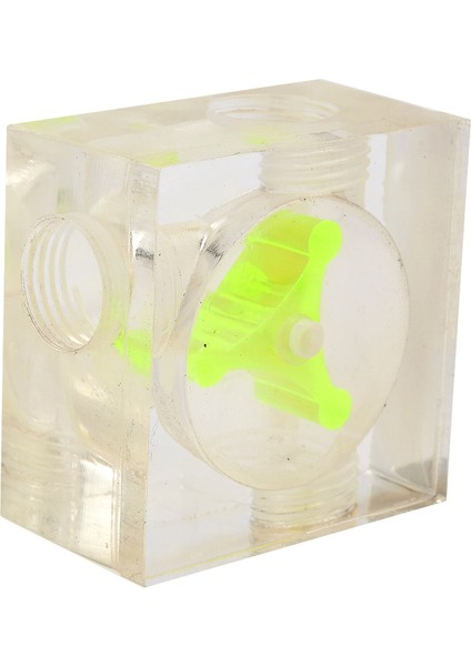 Pc Su Soğutma Sistemi Akrilik Üç Yolu Görsel Akış Göstergesi G1/4 Iplik (Yurt Dışından) fırsatları