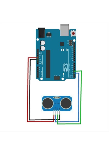 1pcs Ultrasonik Modül HC-SR04 SR04 4pin Mesafe Ölçüm Dönüştürücü Sensör (Yurt Dışından) modelleri