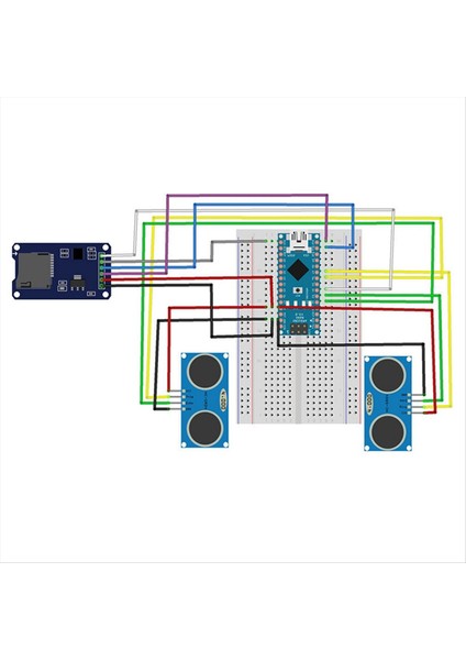 1pcs Ultrasonik Modül HC-SR04 SR04 4pin Mesafe Ölçüm Dönüştürücü Sensör (Yurt Dışından) fırsatları