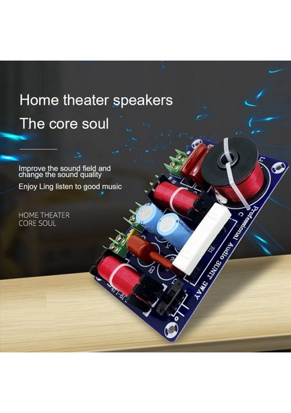 4x 3 Yol Frekans Bölücü Hi-Fi Crossover Audiophile Home Sinema Yüksek Orta ve Düşük Hoparlörler Getirme Crossov Crossover (Yurt Dışından) modelleri