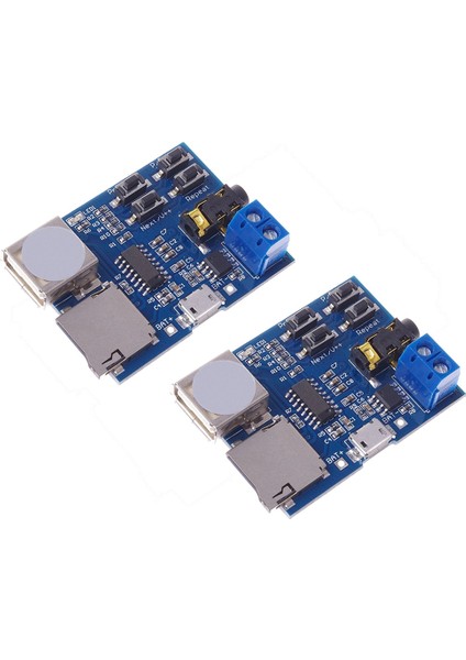 2x Mp3 Kayıpsız Decoders Kod Çözme Güç Amplifikatör Mp3 Pansiyon Ses Modülü Mp3 Kod Çözücü Kartı Desteği Tf Kart USB (Yurt Dışından)