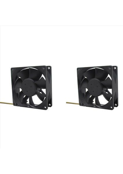 2x 24V 80MM 8cm Soğutma Fanı 80X80X25 mm 8025 Pc Bilgisayar Kılıfı Fan Dıy Yönlendirici Gpu Cpu Soğutma Fanı (Yurt Dışından)