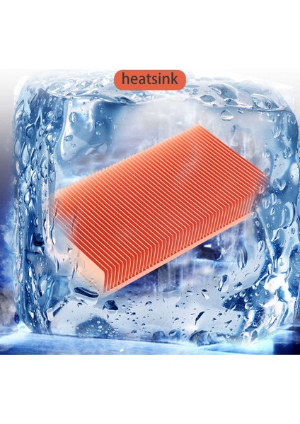 Saf Bakır Soğutucu 100X50X15MM Kayan Ram Çip LED VGA Soğutma Soğutucu Için (Yurt Dışından) fırsatları