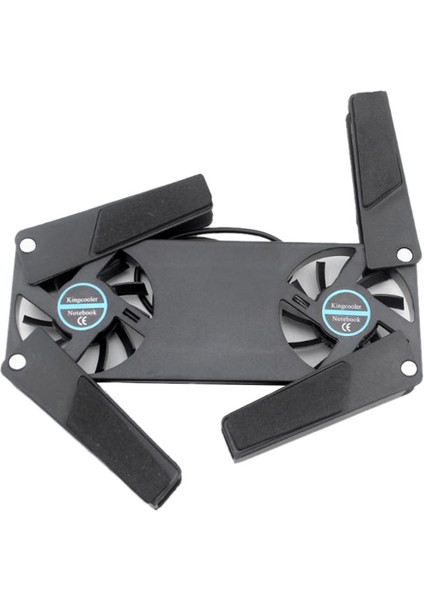 Bilgisayar Soğutma Pedi Taşınabilir Defter Radyatör Katlanabilir Çift Fan Soğutma Ped Bilgisayar Defter Bilgisayar Soğutma (Yurt Dışından)