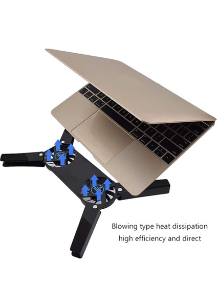 Bilgisayar Soğutma Pedi Taşınabilir Defter Radyatör Katlanabilir Çift Fan Soğutma Ped Bilgisayar Defter Bilgisayar Soğutma (Yurt Dışından) fiyatları