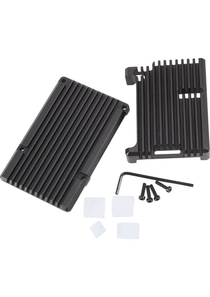 Raspberry Pi 4 Model B Alüminyum Kasa Için Pasif Soğutma Alüminyum Alaşımlı Koruyucu Kabuk Metal Muhafazası Raspberry Pi 4 Model B (Yurt Dışından)