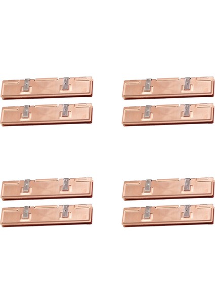8pcs Ram Bellek Soğutucu Soğutma Isı Batağı Için Saf Bakır Ram Asterınk Radyatörü (Yurt Dışından)