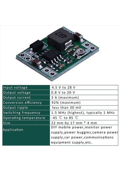 24PCS MP1584 Dc-Dc Adım Aşağı Aşağı Güç Kaynağı Modülü 3A Arduino Için Ayarlanabilir Kova Dönüştürücü LM2596 24V 12V 5V 3V (Yurt Dışından) fırsatları