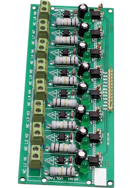 8 Kanal 220V Ac Optocoupler Modülü Mcu Ttl Plc Işlemler Modülü (Yurt Dışından)