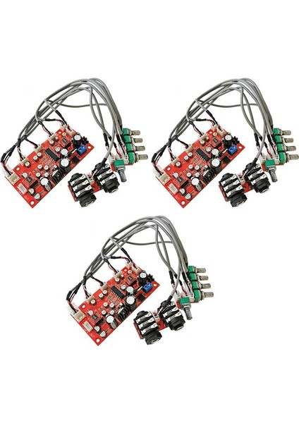 3x Dc 12V 24V PT2399 Dijital Mikrofon Ses Amplifikatör Kartı Karaoke Plaka Yankılanma Önsözü Önleyici OP275 (Yurt Dışından)