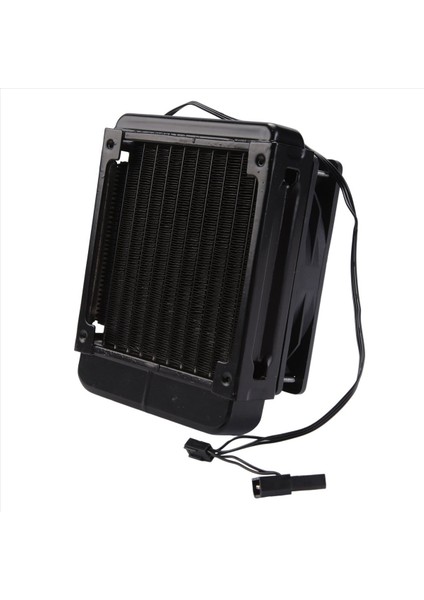 2x 120MM 10 Boru Su Soğutma Cpu Soğutucu Sıra Isı Eşanjörü Radyatör Pc Bilgisayar LED Su Soğutma Sistemi (Yurt Dışından) indirimleri