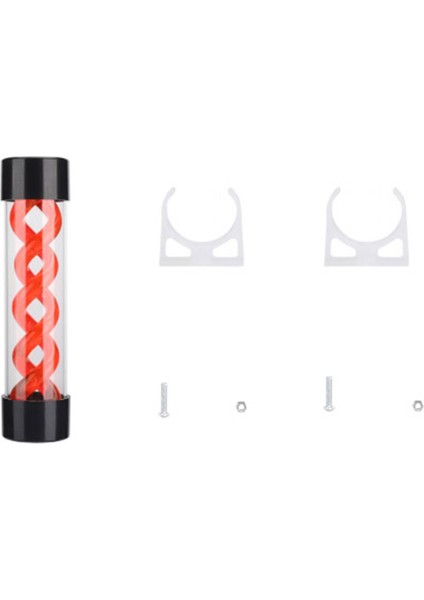 200MM Su Soğutma Pc Su Tankı Bilgisayar Su Soğutma Tankı Pc Bilgisayar Soğutucu Aksesuarı (Kırmızı) (Yurt Dışından)