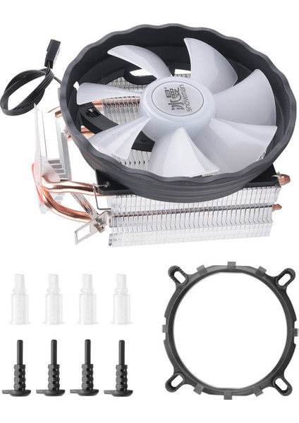 Snowman X200 Cpu Soğutucu 2 Isı Boruları 120MM Sessiz Fan 4pin Pwm Pc Soğutucu Intel LGA2011 Amd Cpu Soğutma Fanı (Yurt Dışından) fiyatları