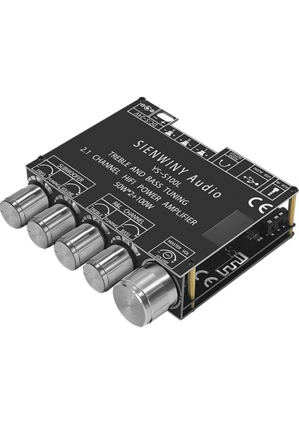 YS-S100L 2 1 Kanal Bluetooth Ses Amplifikatör Kartı Modülü 50X2+100W (Yurt Dışından)