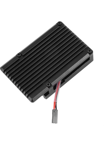 Raspberry Pi Için 6x 4 Alüminyum Kılıf Çift Soğutma Fanı Metal Kabuğu Raspberry Pi 4 Model B Için Siyah Muhafaza (Yurt Dışından) fırsatları