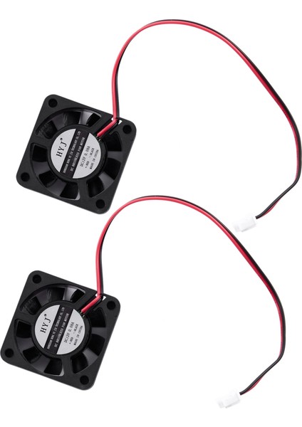 2x Dc 12V 0 1A 2 Pin Pc Kılıfı Cpu Soğutucu Soğutma Fanı 40MM x 40MM x 10MM (Yurt Dışından)