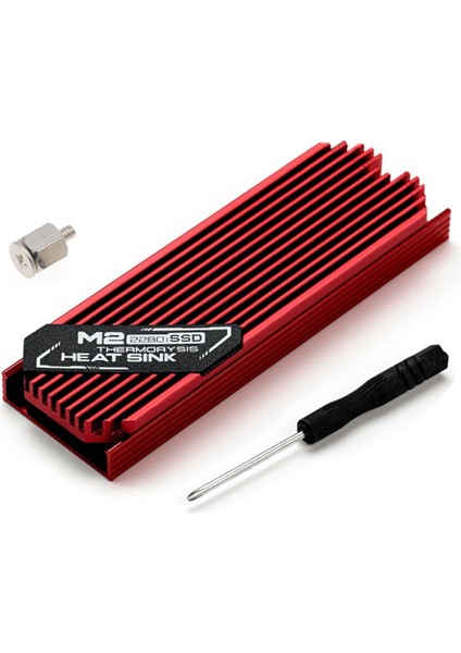 Ultratin M 2 SSD Isı Lavabosu M2 2280 Katı Hal Sert Disk Alüminyum Alımınum Soğutucu Soğutucu Soğutma (Yurt Dışından)