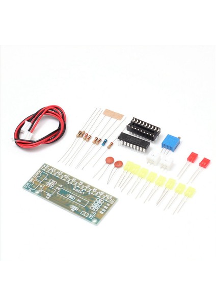 10X LM3915 Ses Seviyesi Göstergesi Dıy Kiti 10 LED Ses Ses Sesi Analizör Seviye Gösterge Kiti Seçmen (Yurt Dışından) indirimleri